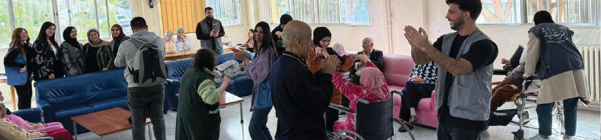 فريق شبابيك خلال نشاط دعم مجتمعي